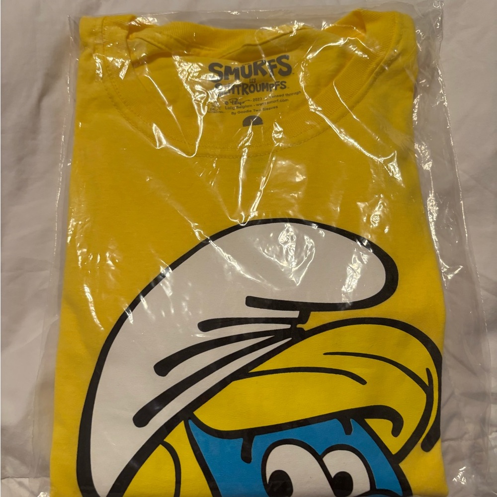 Smurfs Yellow Graphic T-Shirt